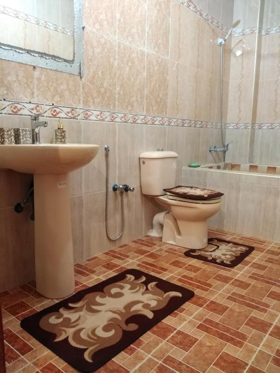Koupelna v ubytování Villa Eden