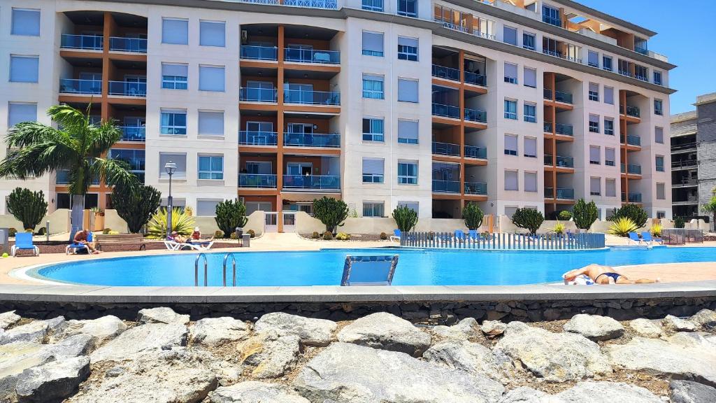 Πισίνα στο ή κοντά στο SunGolf Apartman