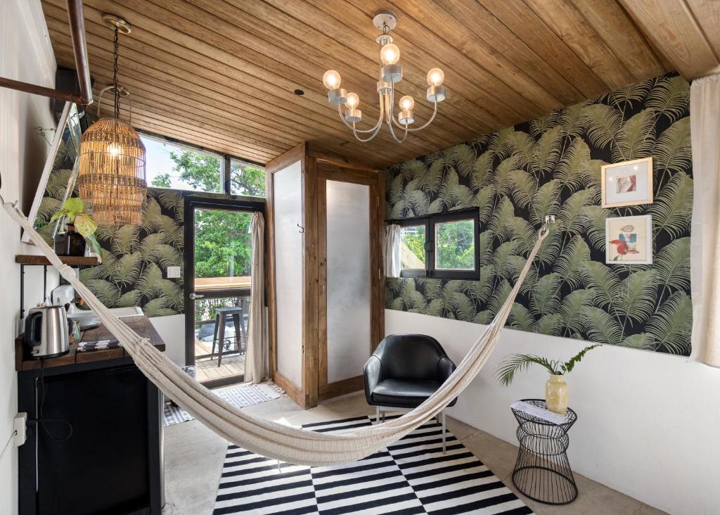 Posezení v ubytování La Botanica Hotel