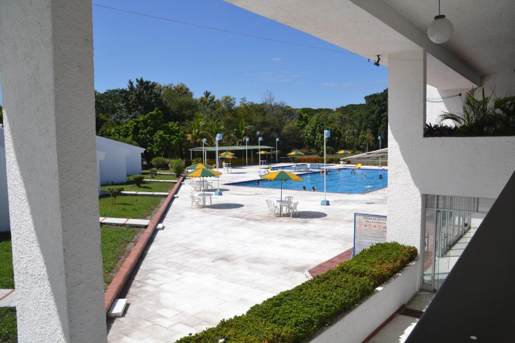 Bazén v ubytování Hotel Albatros nebo v jeho okolí