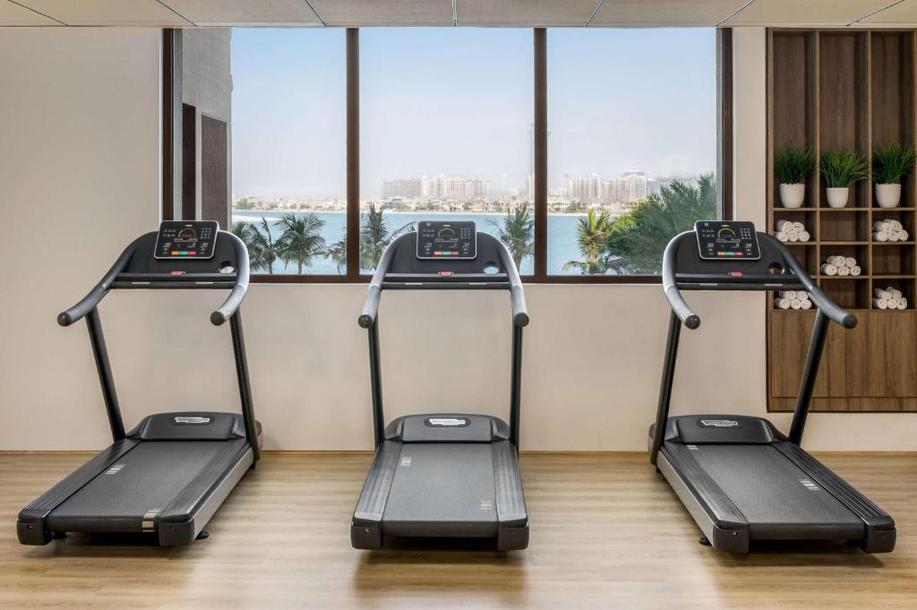 Fitness centrum a/nebo fitness zařízení v ubytování Wyndham Residences The Palm