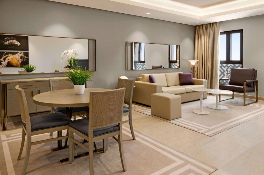 Posezení v ubytování Wyndham Residences The Palm
