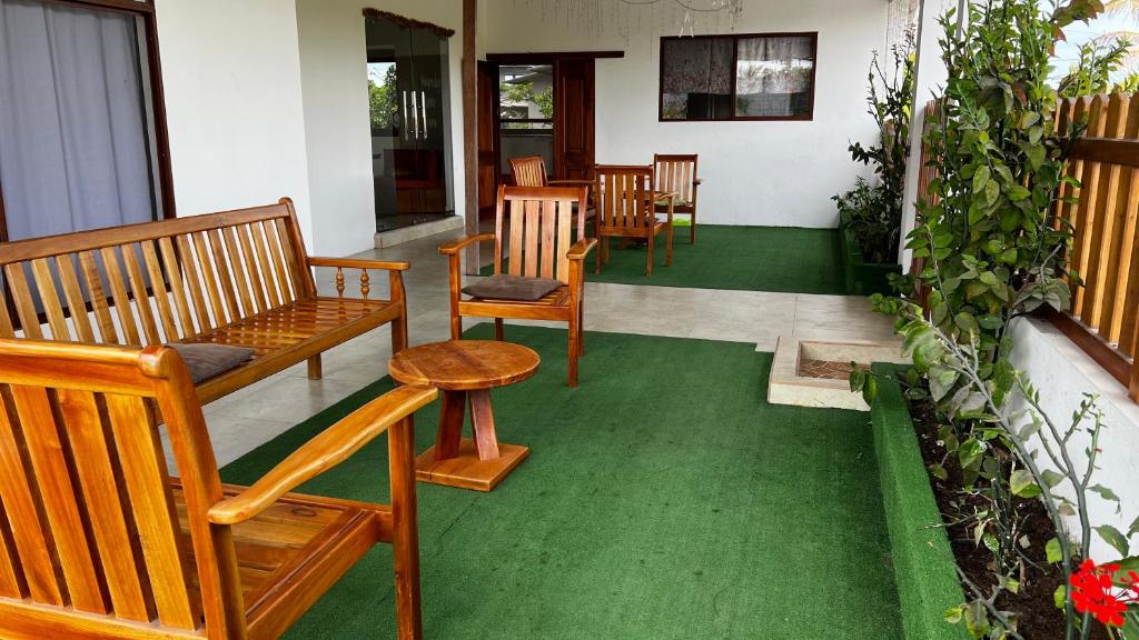 Posezení v ubytování Hostal Punta Arena