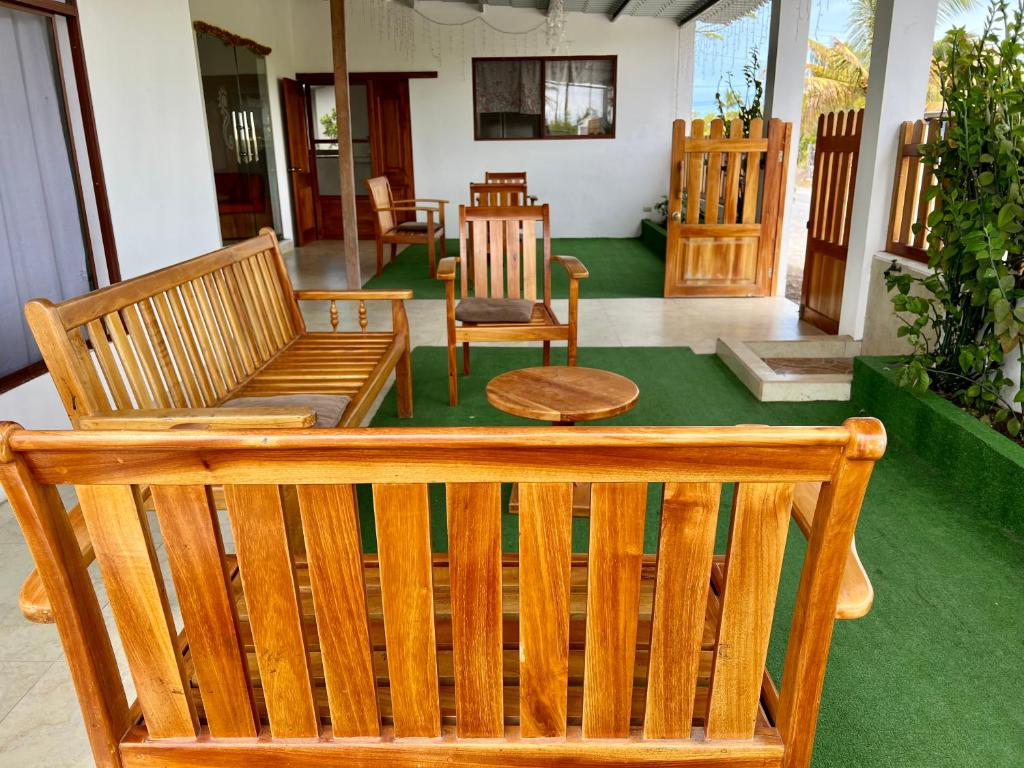 Posezení v ubytování Hostal Punta Arena
