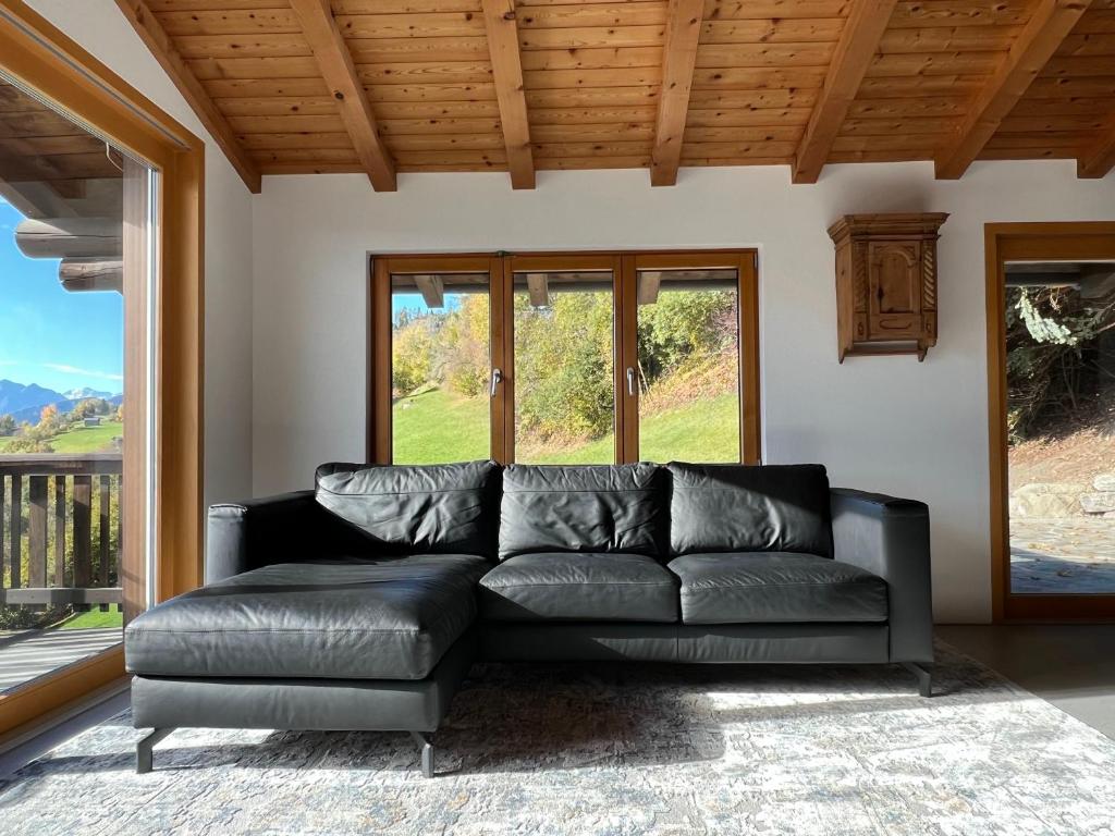Posezení v ubytování Casa Campanula
