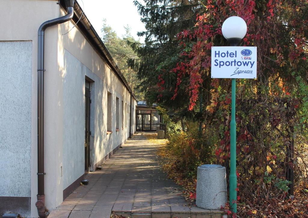 Certifikát, hodnocení, plakát nebo jiný dokument vystavený v ubytování Hotel Sportowy