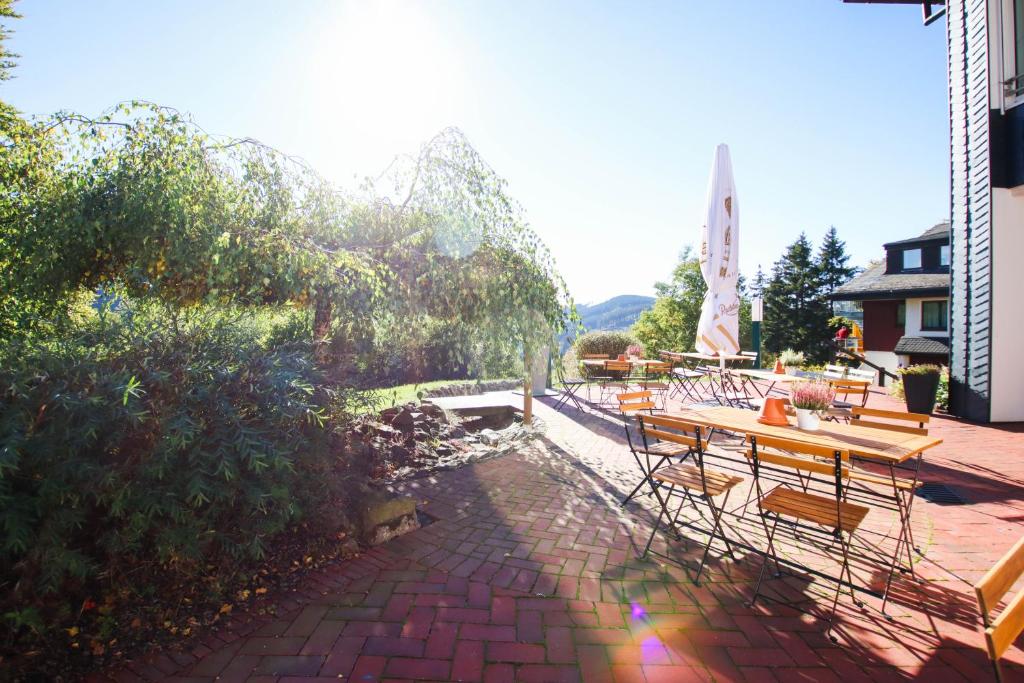 Zahrada ubytování Panorama Hotel Winterberg