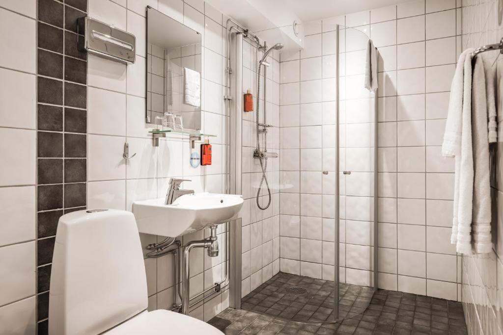 Koupelna v ubytování Comfort Hotel Linköping City