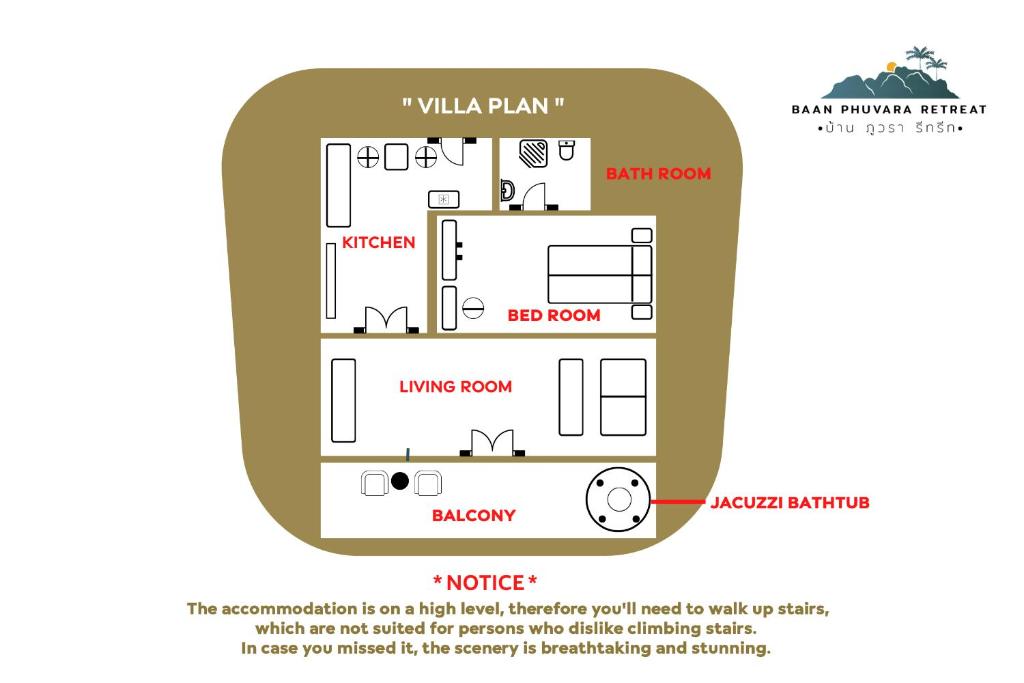 Baan Phuvara Retreat - Romantic Jacuzzi Mountain View Villas - 15