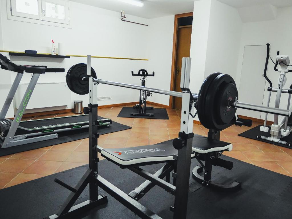 The fitness centre and/or fitness facilities at The Lake Home
