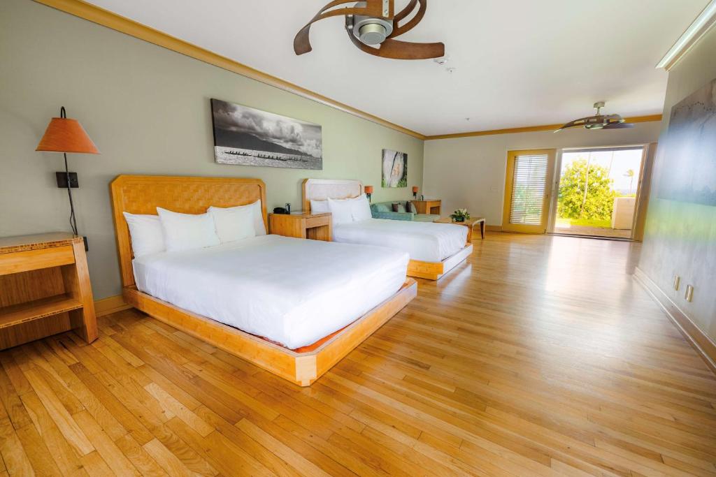 Postel nebo postele na pokoji v ubytování Hana-Maui Resort, a Destination by Hyatt Residence