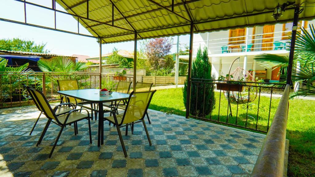 Zahrada ubytování Guesthouse Vashlovani