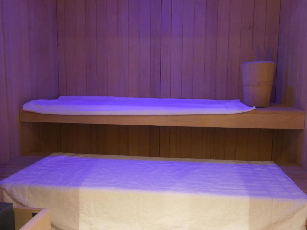 A bed or beds in a room at The Lake Home
