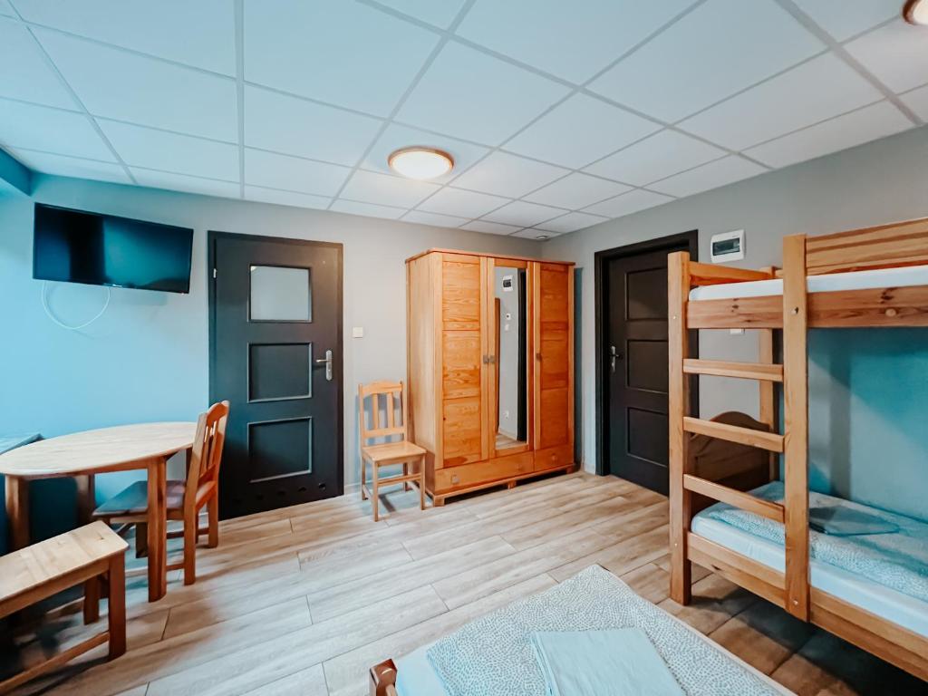 Posteľ alebo postele v izbe v ubytovaní Hostel Filip