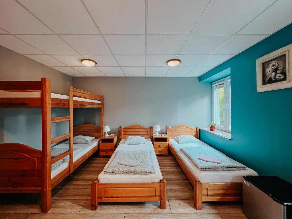 Posteľ alebo postele v izbe v ubytovaní Hostel Filip