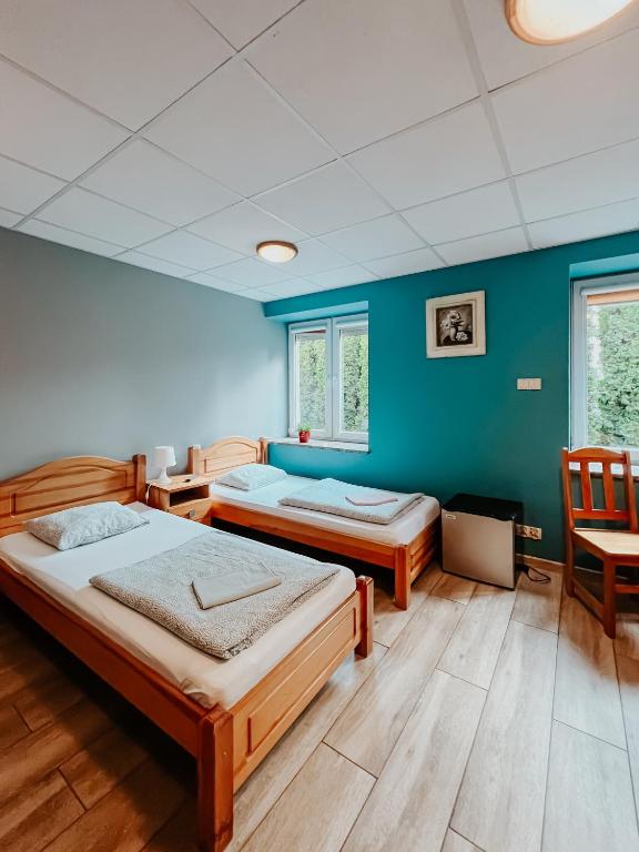 Posteľ alebo postele v izbe v ubytovaní Hostel Filip