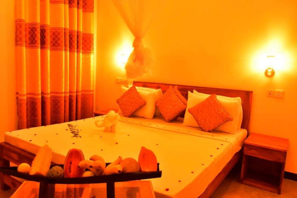 Postel nebo postele na pokoji v ubytování The river face safari resort