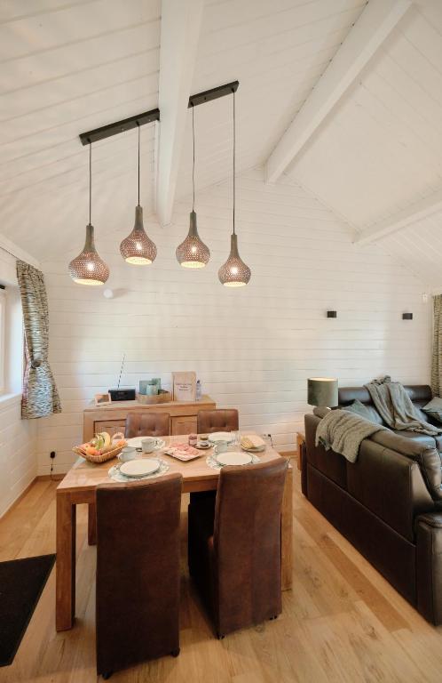 Posezení v ubytování Chalet D'un Ami