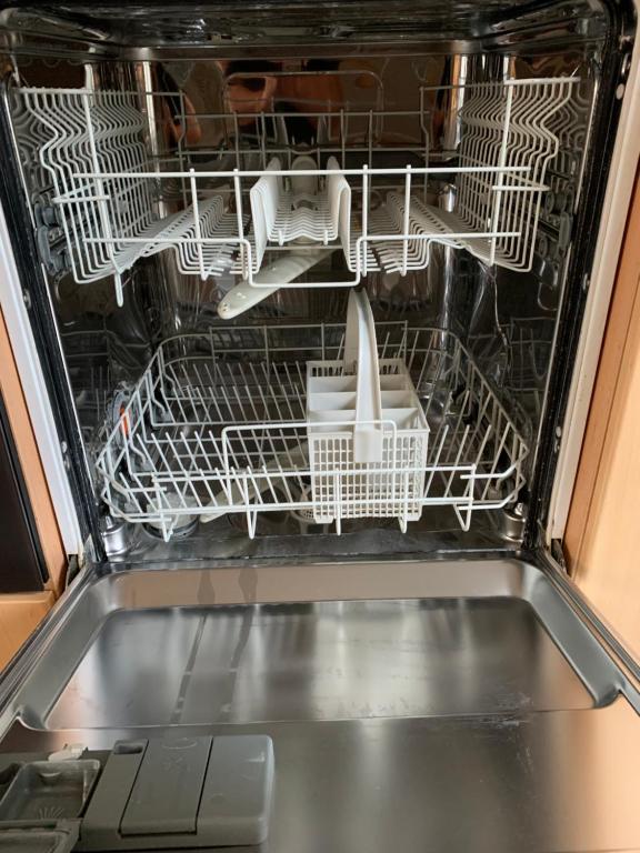 Kuchyň nebo kuchyňský kout v ubytování Ferienwohnung Lüttje Hörn
