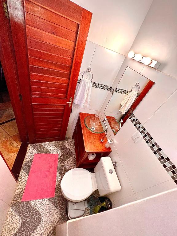 Koupelna v ubytování Residencial Bem-te-vi