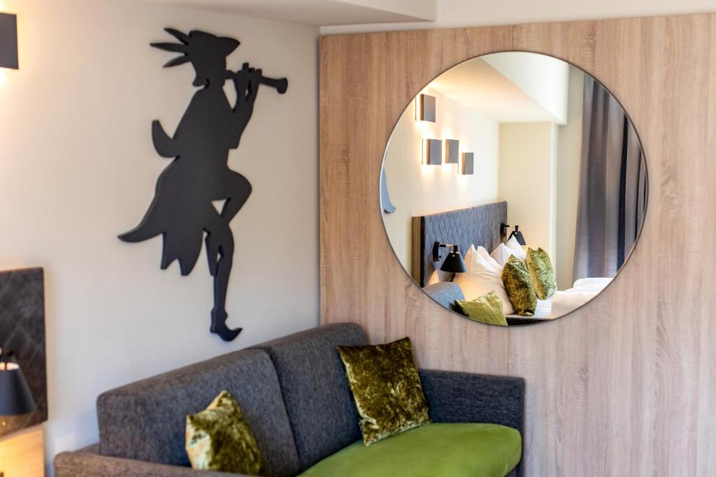 Posezení v ubytování Hotel zur Börse