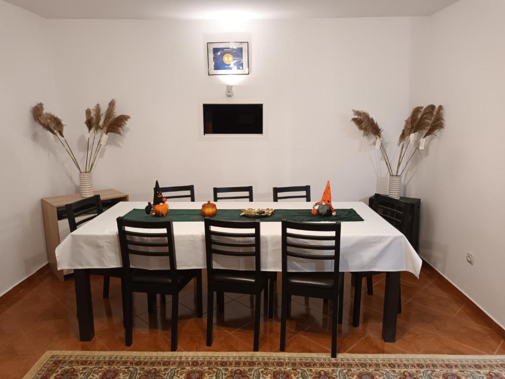 TV a/nebo společenská místnost v ubytování Casa Alex
