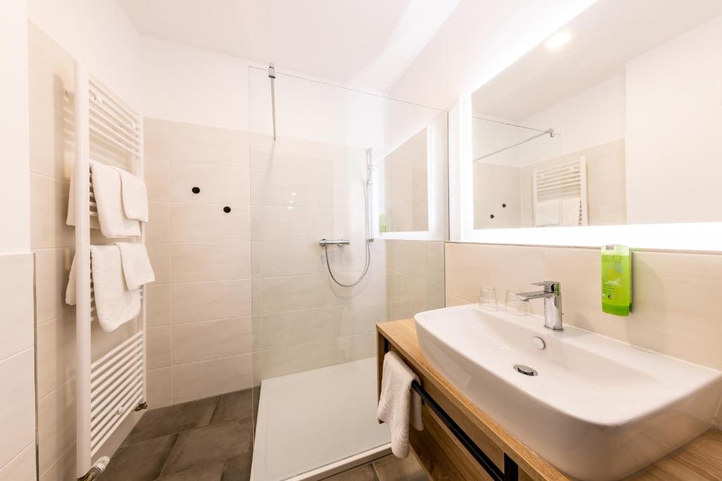 Koupelna v ubytování Hotel zur Börse