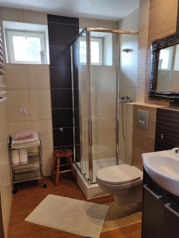 Kúpeľňa v ubytovaní Mieszkanie / Apartament centrum blisko szlaków i wyciągów !!!