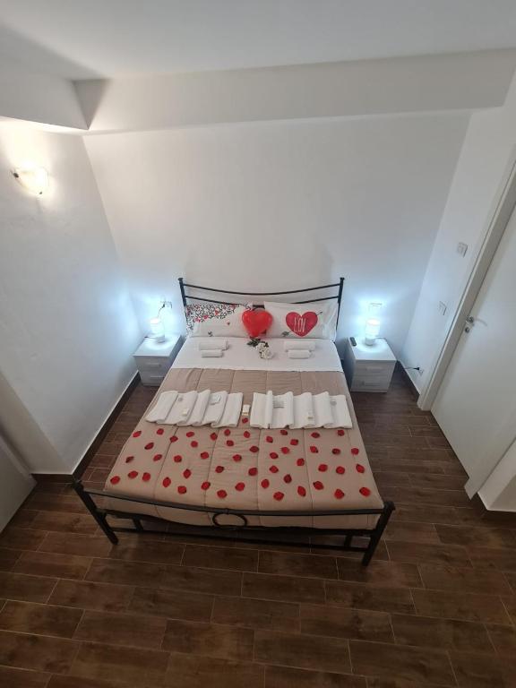 Postel nebo postele na pokoji v ubytování Curti Granda