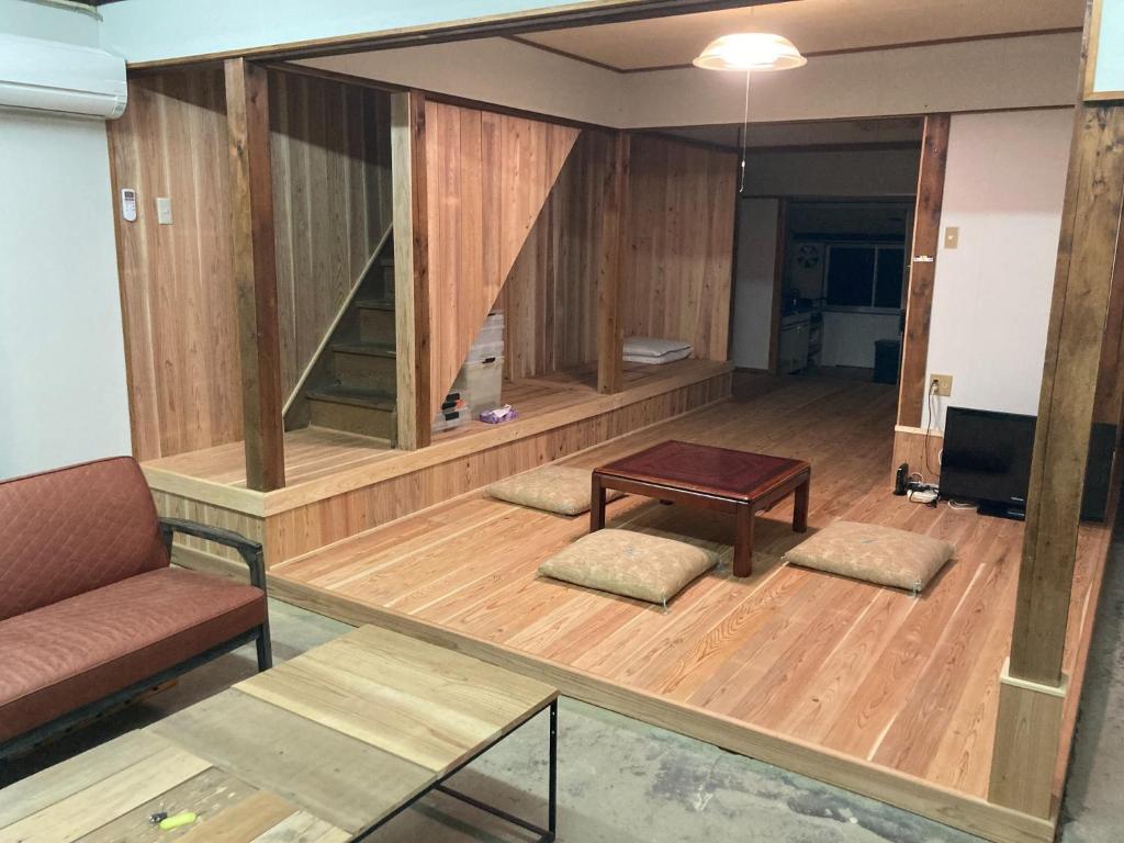 Гостиная зона в Guesthouse Shitanoe - Vacation STAY 73436v