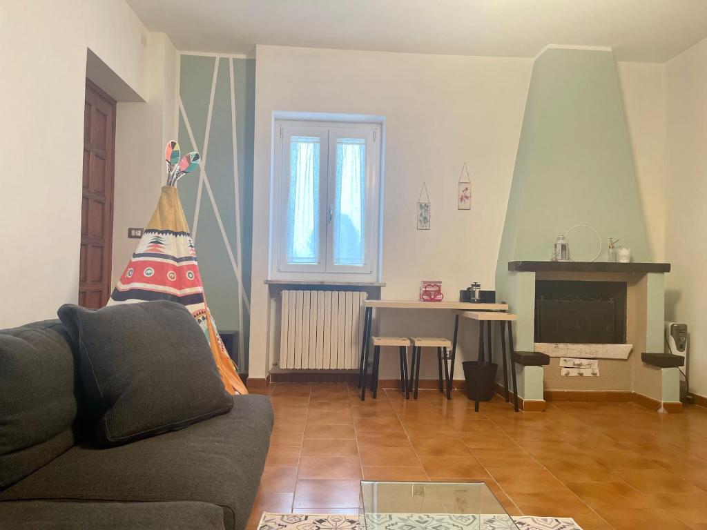 Część wypoczynkowa w obiekcie Agriturismo Ippocastano