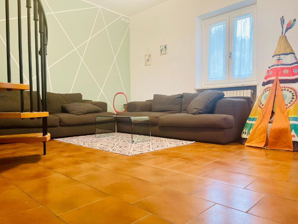 Część wypoczynkowa w obiekcie Agriturismo Ippocastano