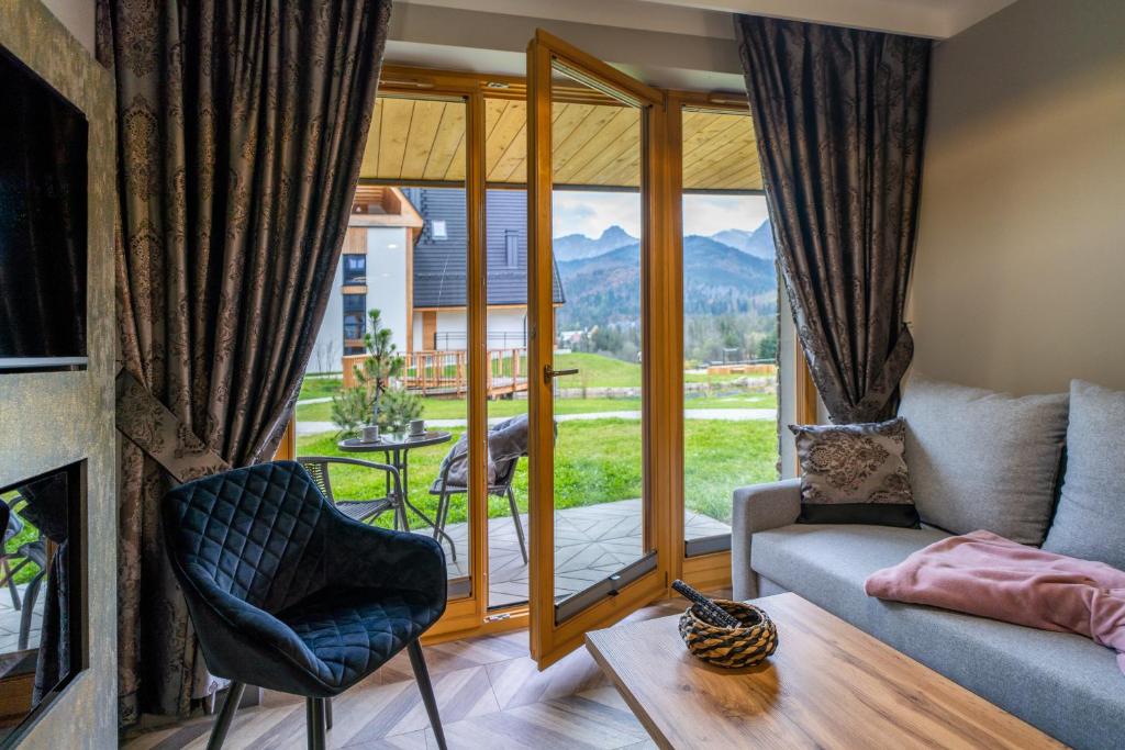 Výhľad na hory alebo výhľad na hory priamo z apartmánu