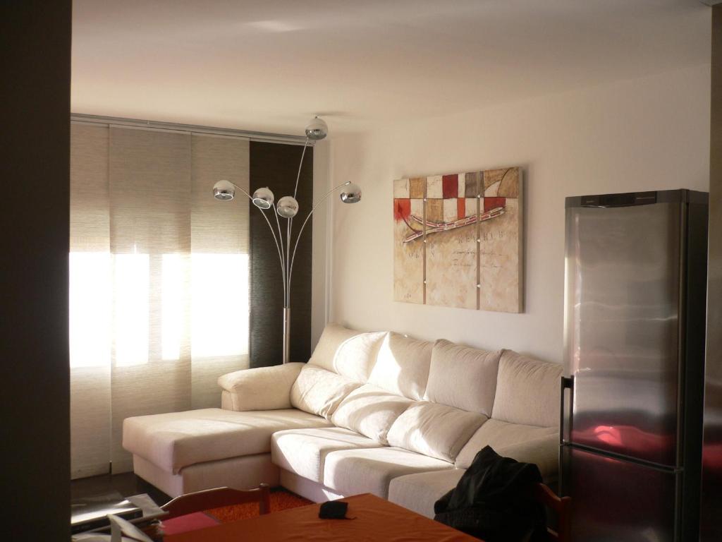 
A seating area at Apartamentos Benicassim
