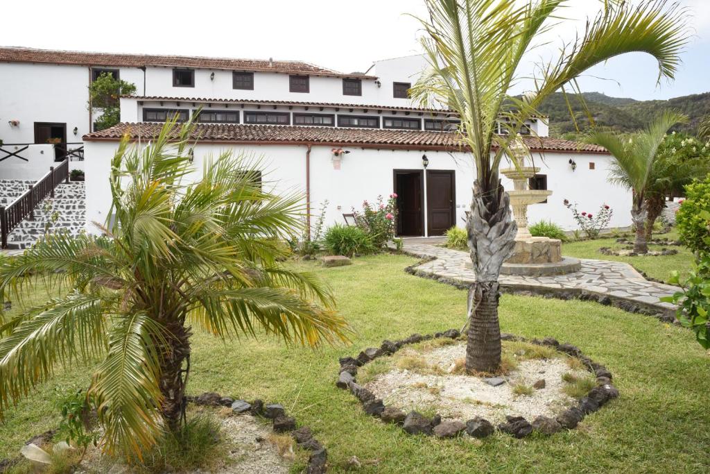Jardin de l'établissement Hotel Rural Finca La Hacienda
