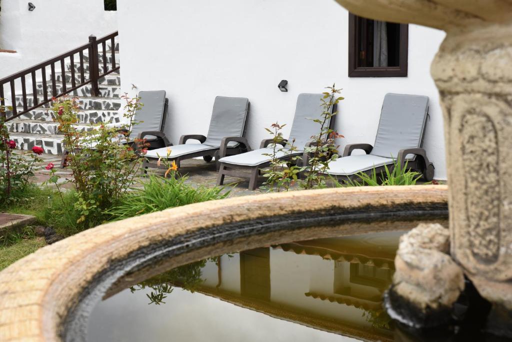 Coin salon dans l'établissement Hotel Rural Finca La Hacienda