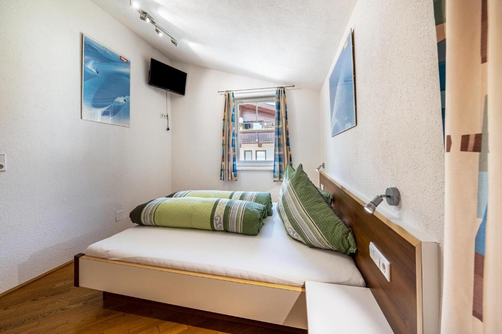Postel nebo postele na pokoji v ubytování Haus Rudi