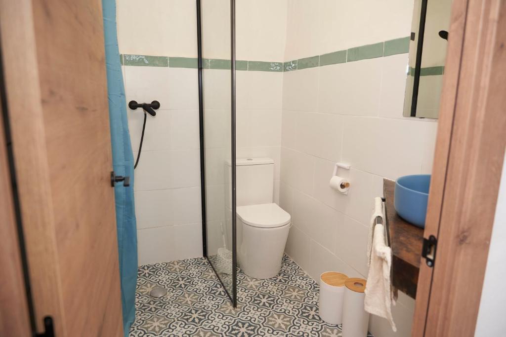 Koupelna v ubytování El mas allà