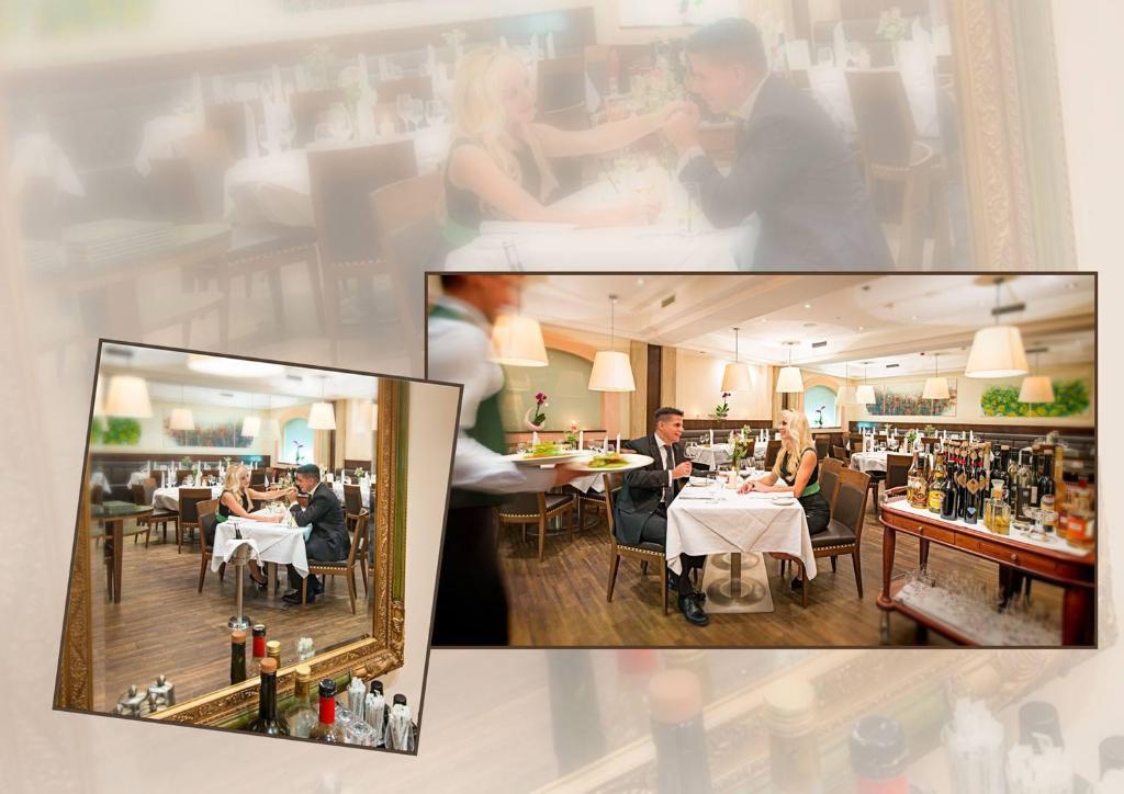 Restaurace v ubytování Hotel Restaurant Häupl