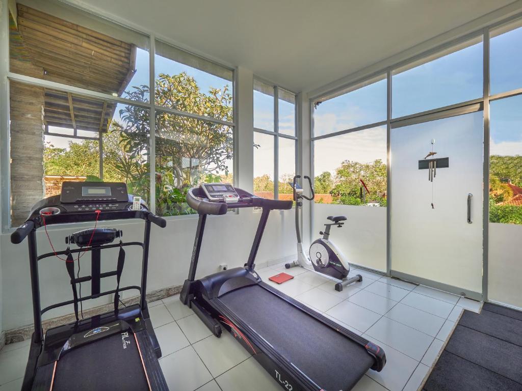 Fitness centrum a/nebo fitness zařízení v ubytování The Tempekan Heritage