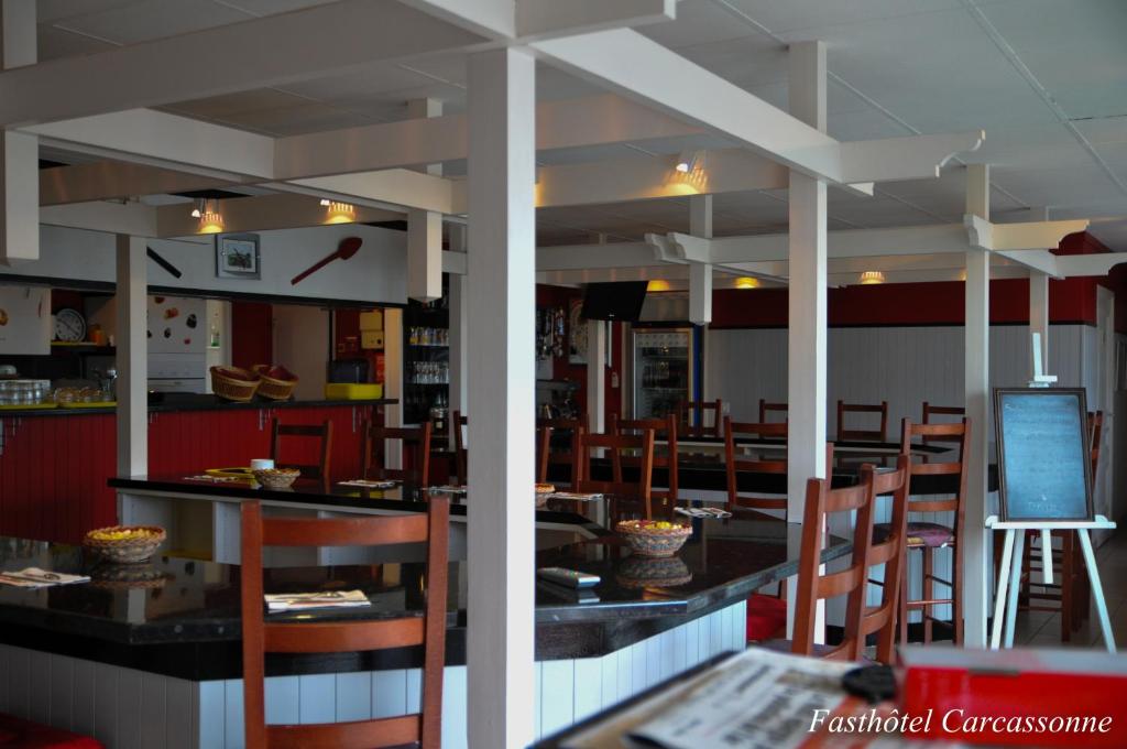 Restaurace v ubytování Fasthotel Carcassonne