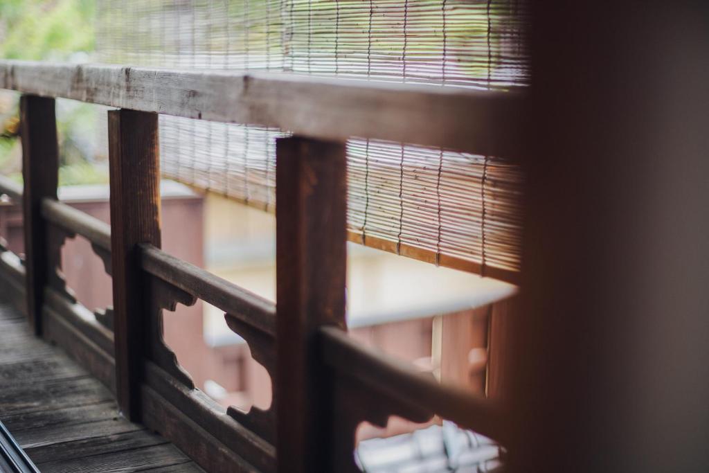 Balkón nebo terasa v ubytování Ryokan Motonago