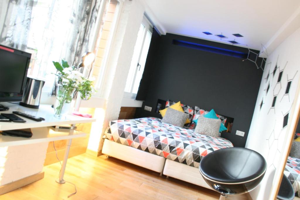 Posezení v ubytování BXLROOM Guesthouse