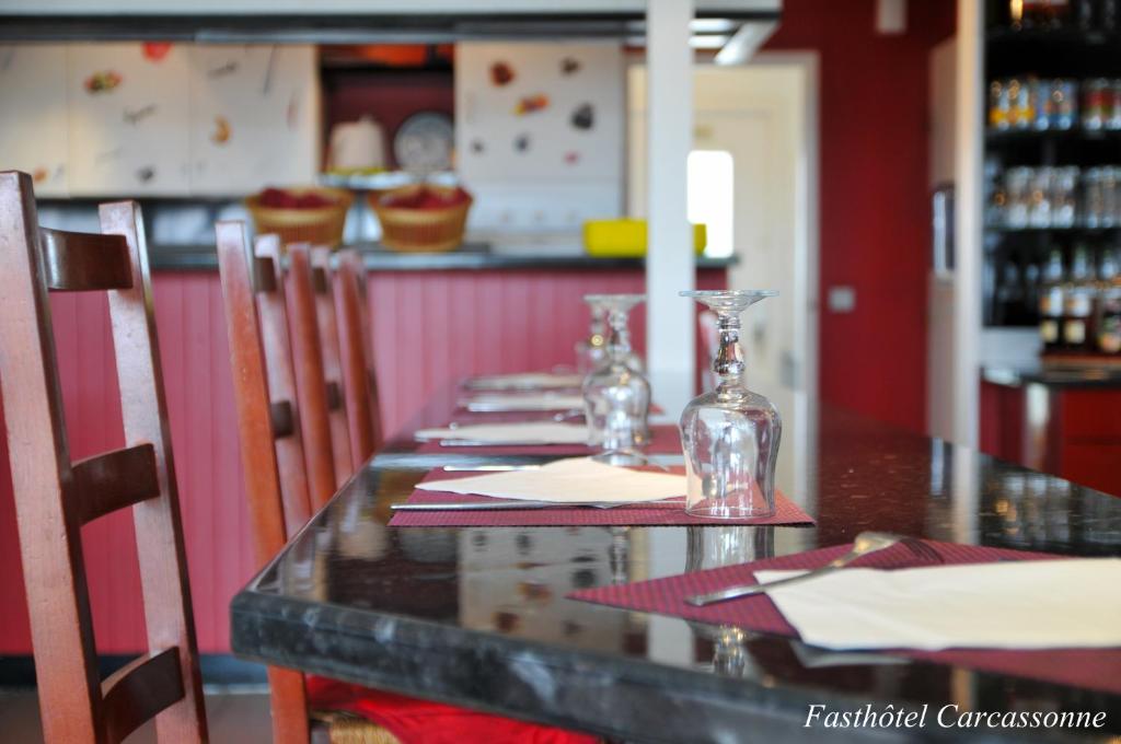 Nápoje v ubytování Fasthotel Carcassonne