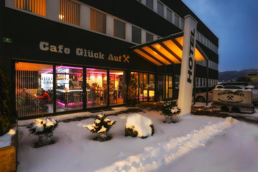 Hotel Fohnsdorf v zimě