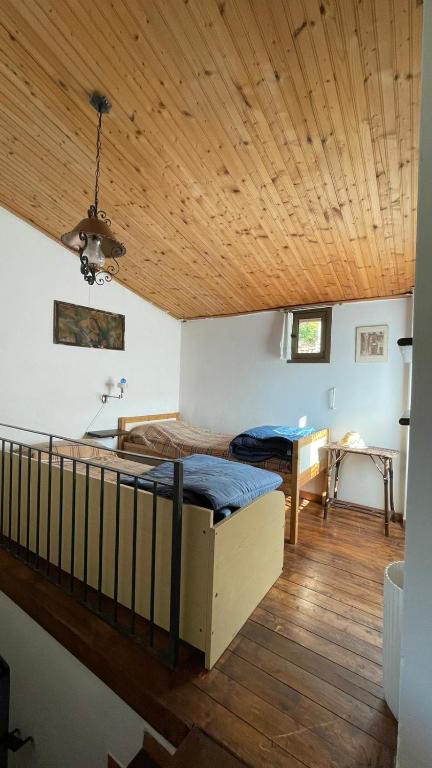Posteľ alebo postele v izbe v ubytovaní Casa vacanza Pegrini nel centro storico di Gavi