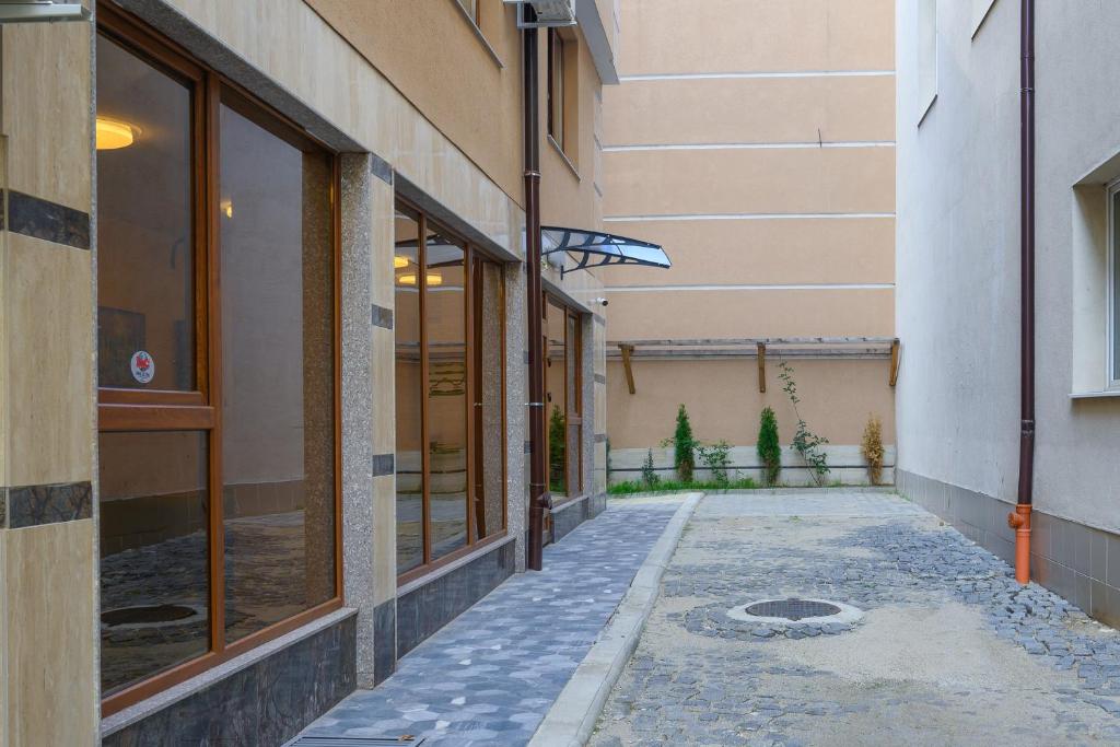 Budova, kde se hotel nachází