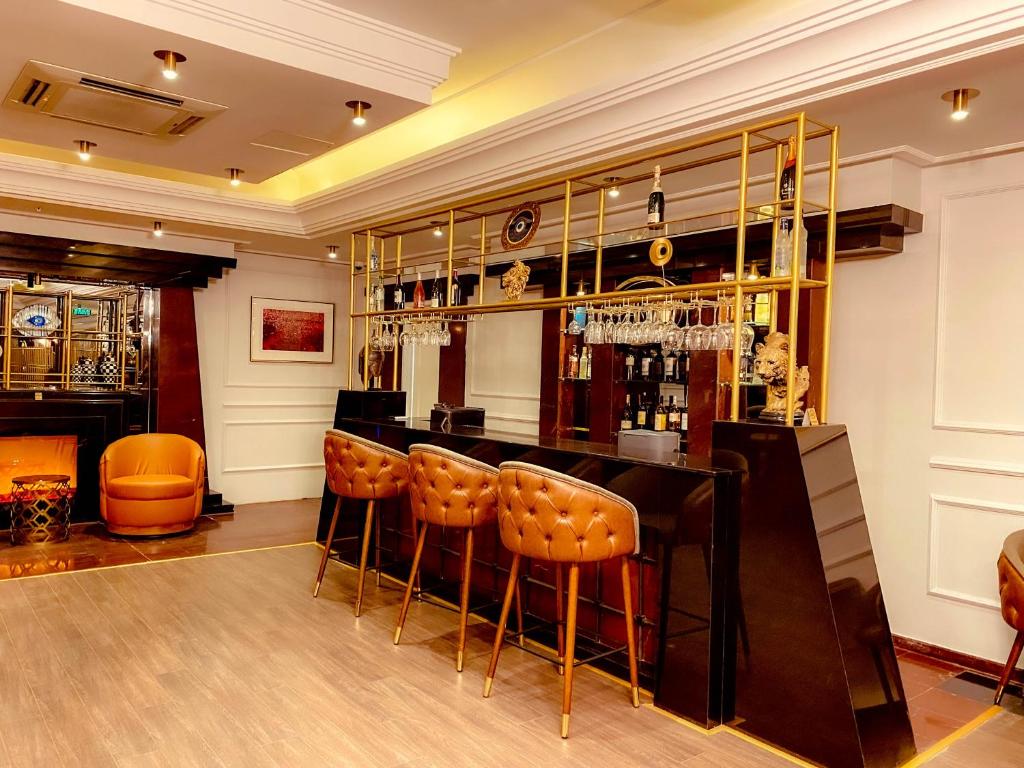 Lounge nebo bar v ubytování A11 HOTEL BOSPHORUS
