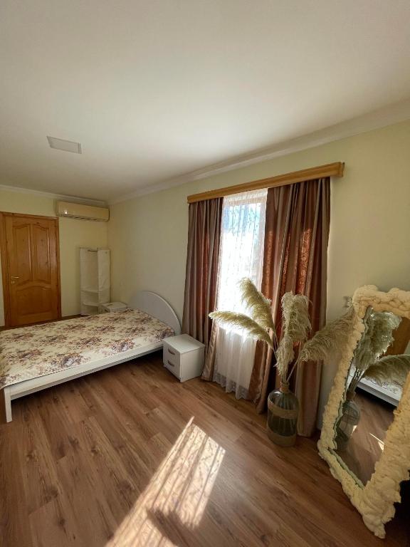Postel nebo postele na pokoji v ubytování Blue Guest House