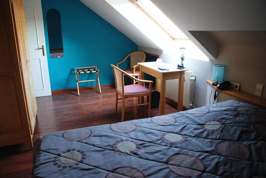 Letto o letti in una camera di Hotel De Franc Bois